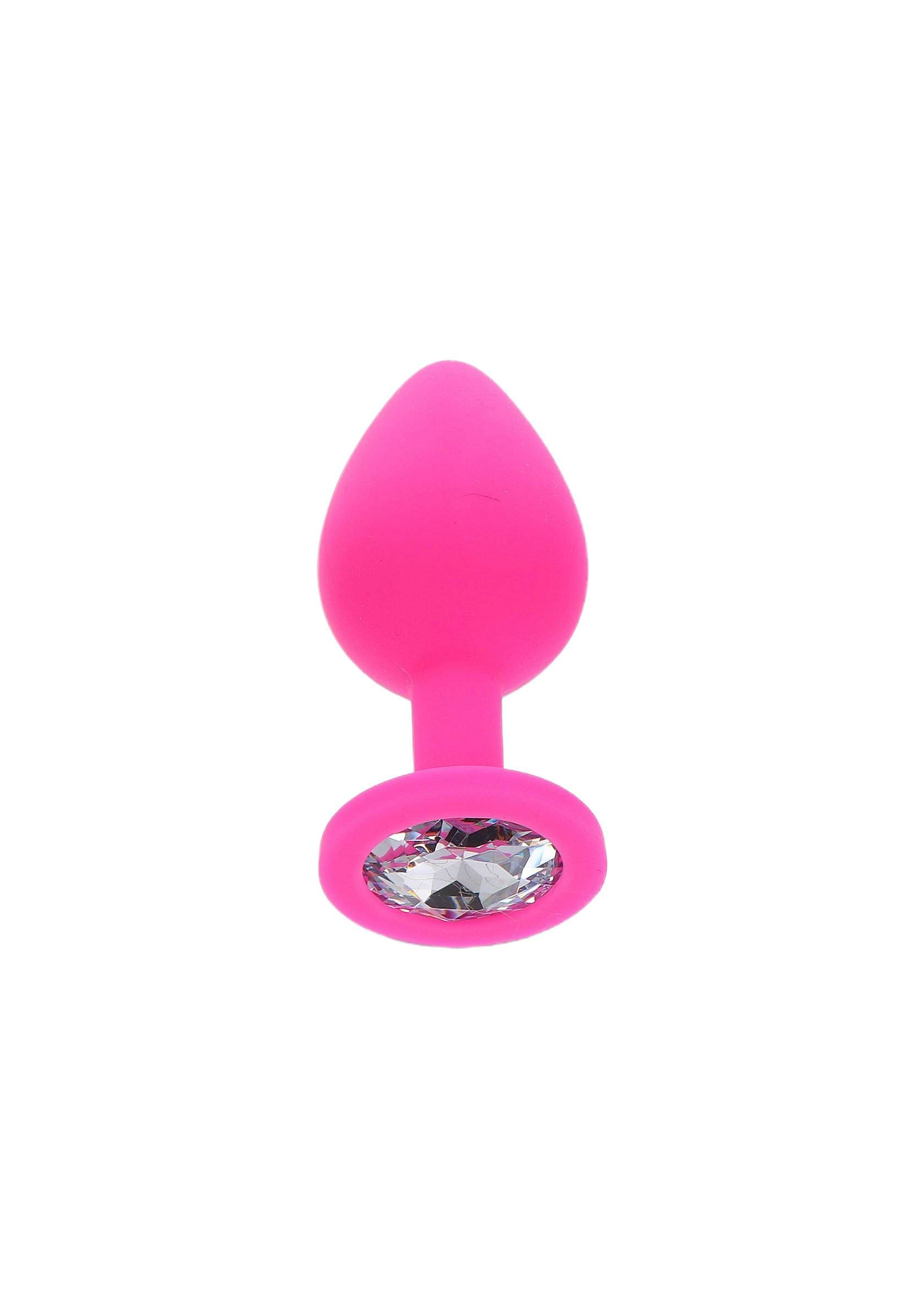 Korek Analny Toyjoy Anal Play Diamond Booty Jewel Medium Pink TOYJOY 4 Korek Analny Toyjoy Anal Play Diamond Booty Jewel Medium Pink TOYJOY