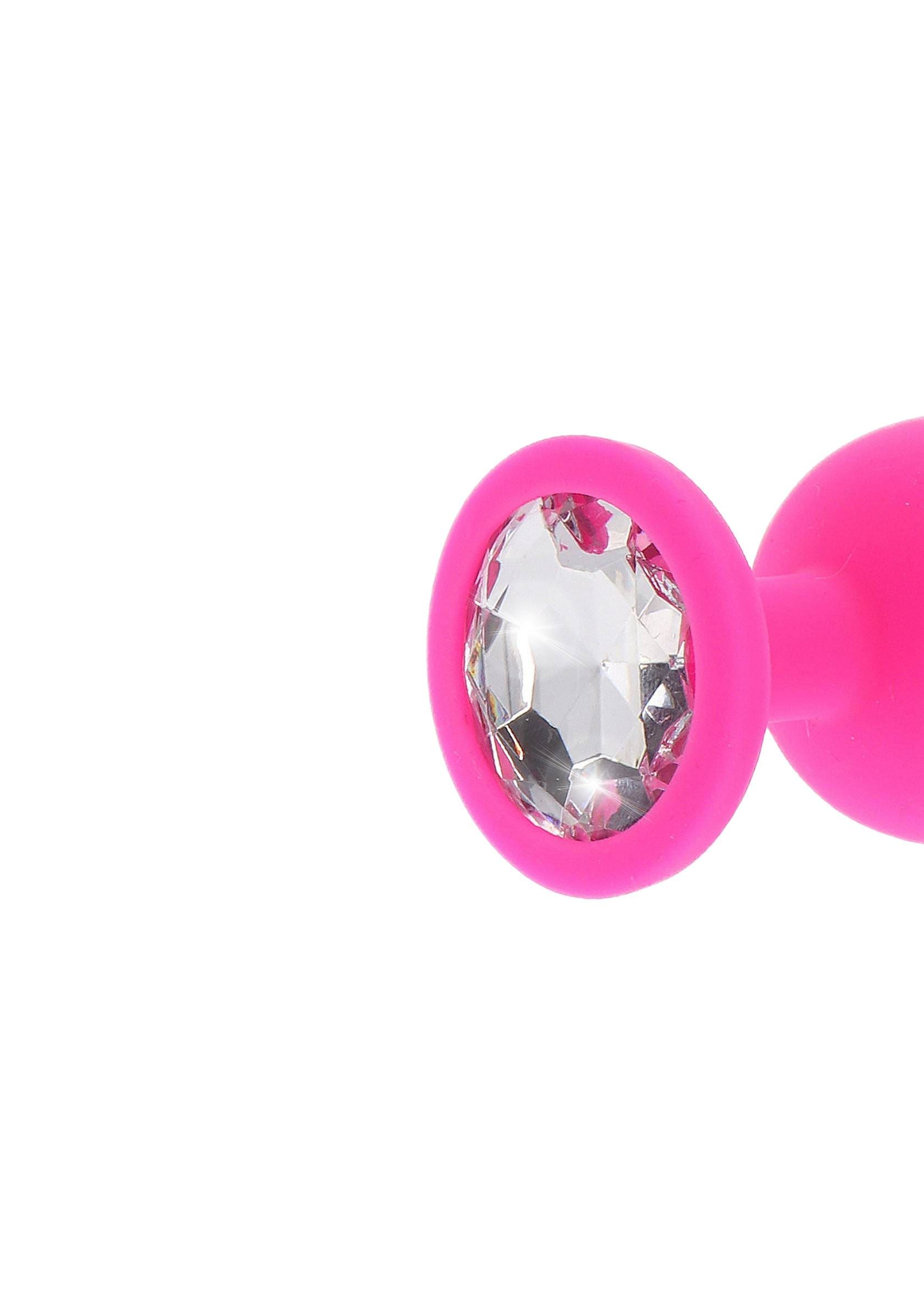 Korek Analny Toyjoy Anal Play Diamond Booty Jewel Medium Pink TOYJOY 5 Korek Analny Toyjoy Anal Play Diamond Booty Jewel Medium Pink TOYJOY