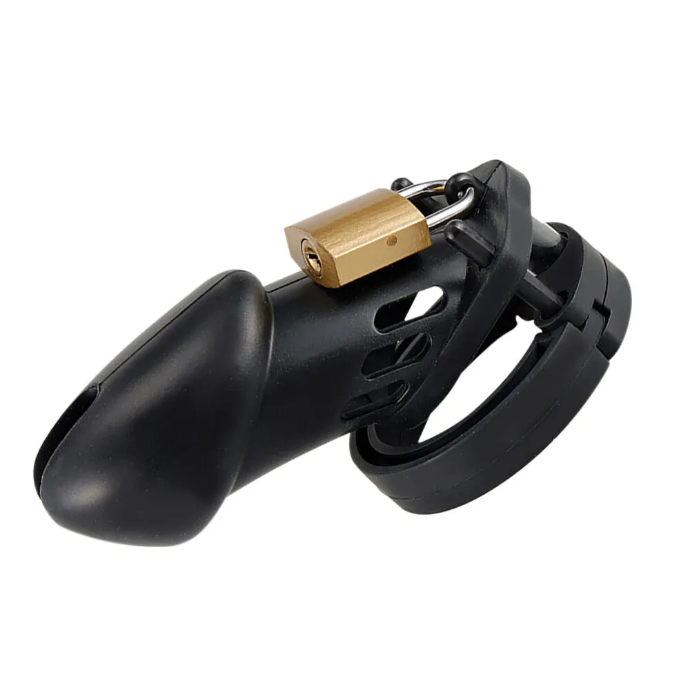 Zestaw Pasów Cnoty Denial Silicone Chastity Cage Set Black Brutus 4 Zestaw Pasów Cnoty Denial Silicone Chastity Cage Set Black Brutus