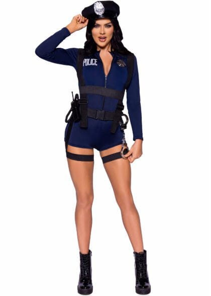 Kostium Policjantki Flirty Cop Romper S Leg Avenue