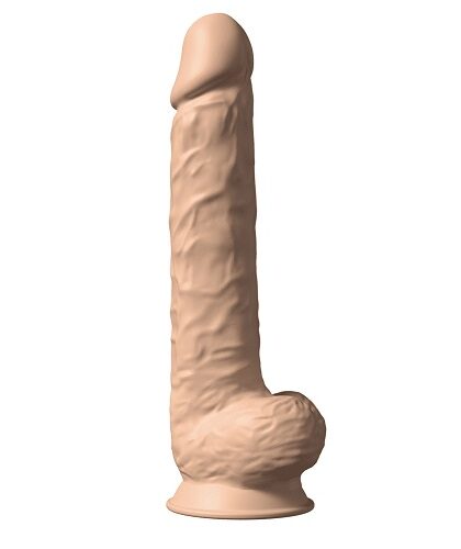 Dildo Z Przyssawką 38 Cm Model 1 15" Flesh Silexd
