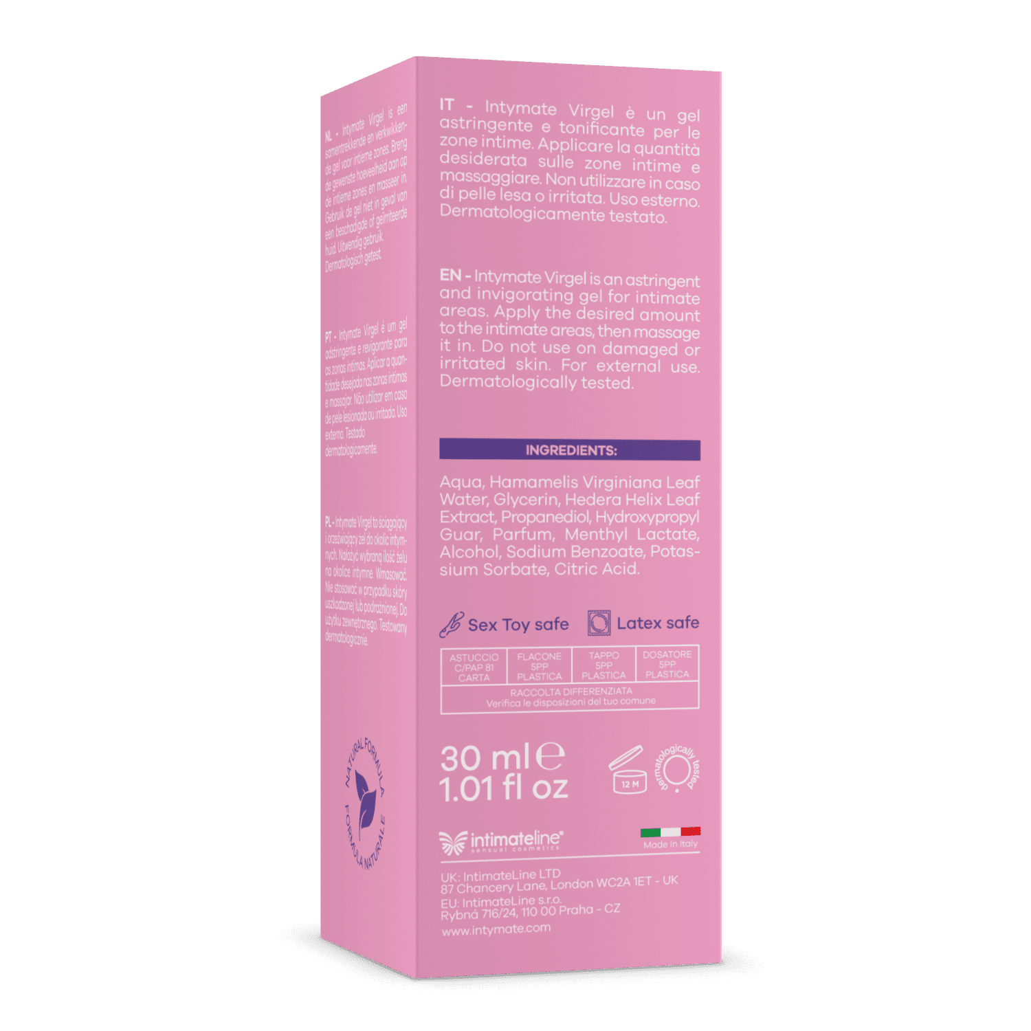 Żel Stymulujący Intymate Virgel 30Ml IntimateLine 6 Żel Stymulujący Intymate Virgel 30Ml IntimateLine