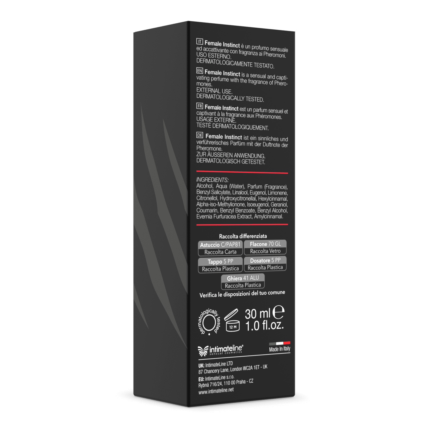 Feromony Dla Mężczyzn Female Instinct 30Ml IntimateLine 6 Feromony Dla Mężczyzn Female Instinct 30Ml IntimateLine