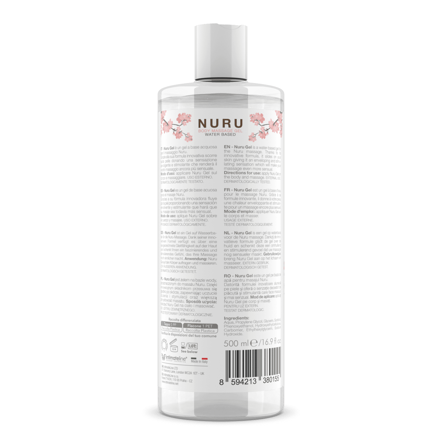 Żel Do Japońskiego Masażu Ciałem Nuru Gel 500Ml IntimateLine 5 Żel Do Japońskiego Masażu Ciałem Nuru Gel 500Ml IntimateLine