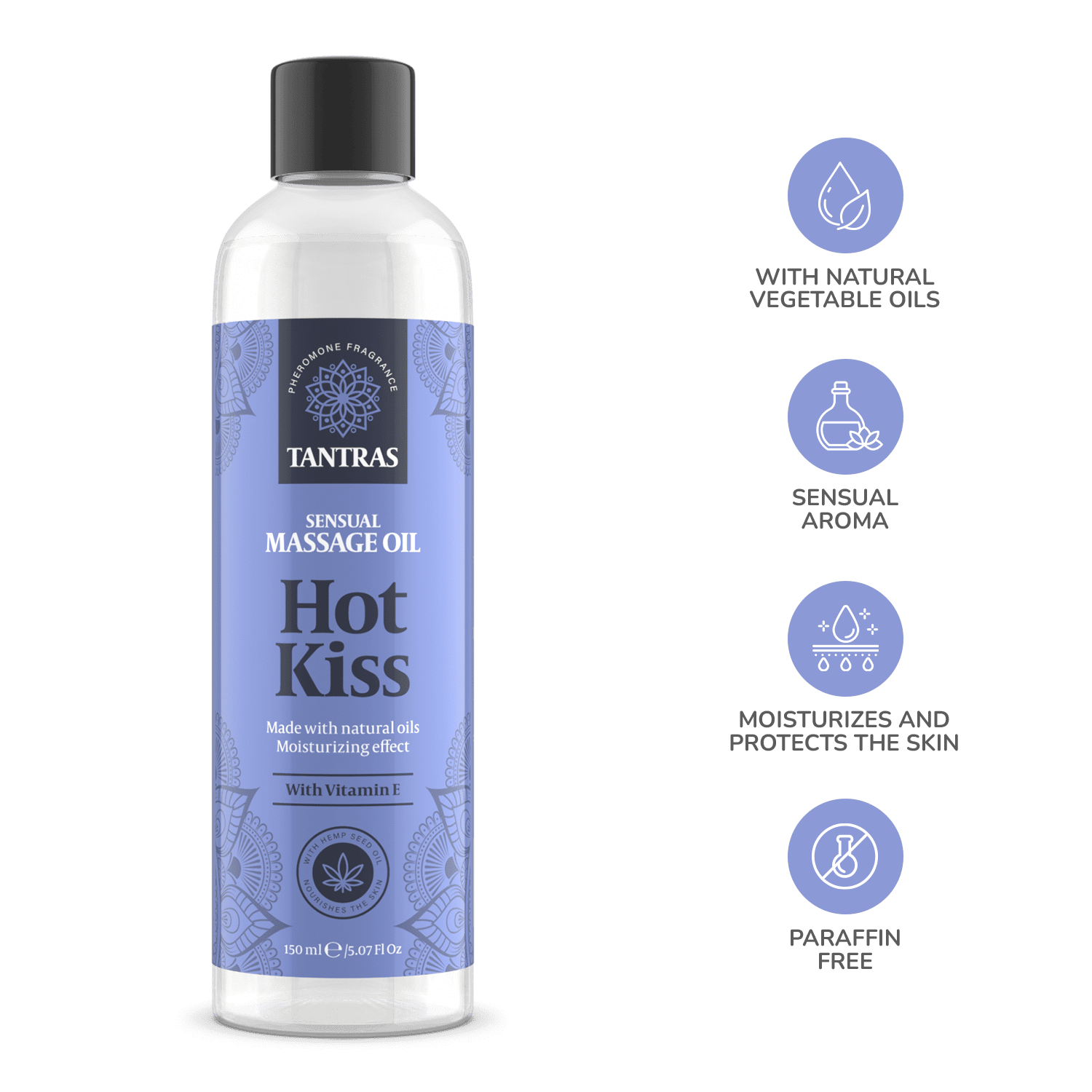 Olejek Do Masażu Tantras Love Oil Hot Kiss 150Ml IntimateLine 4 Olejek Do Masażu Tantras Love Oil Hot Kiss 150Ml IntimateLine