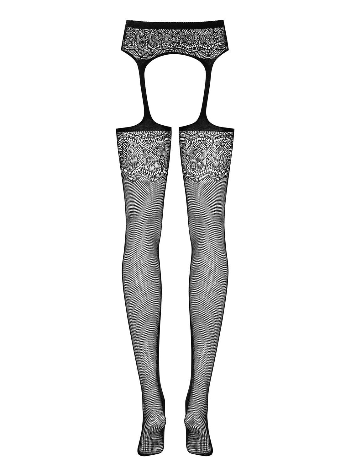 S207 Garter Stockings Czarne S/M/L Obsessive 4 S207 Garter Stockings Czarne S/M/L Obsessive