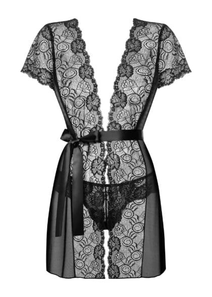 Peniuar Ze Stringami Alluria L/Xl Obsessive