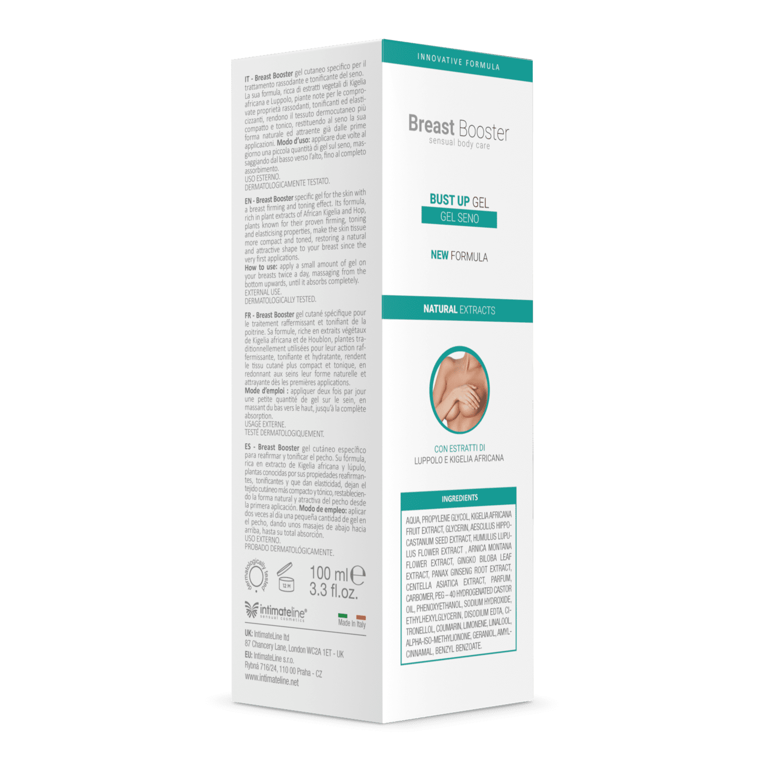 Krem Ujędrniający Biust Breast Booster 75Ml IntimateLine 6 Krem Ujędrniający Biust Breast Booster 75Ml IntimateLine