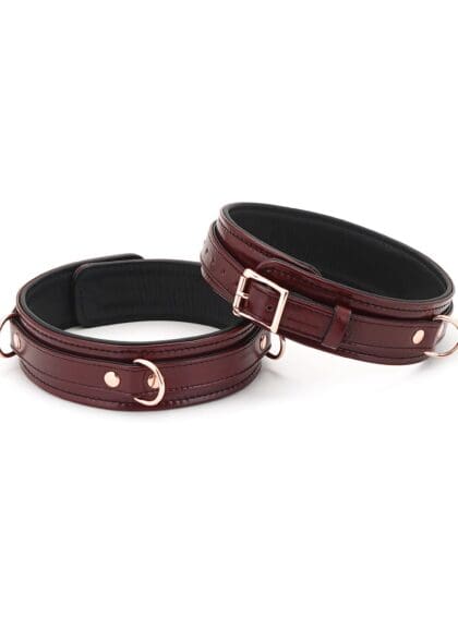 Kajdanki Wine Red Thigh Cuffs L Size Liebe Seele