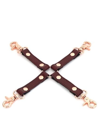 Uprząż Bondage Wine Red Hogtie Liebe Seele