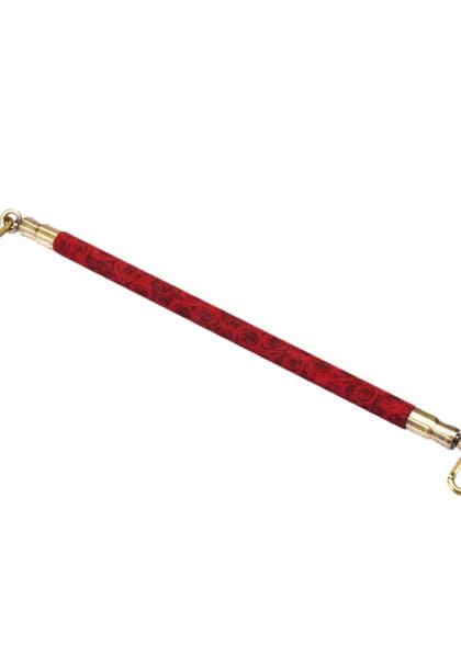 Kinbaku Ukiyoe Red Rosy Lamb Leather Spreader Bar Liebe Seele