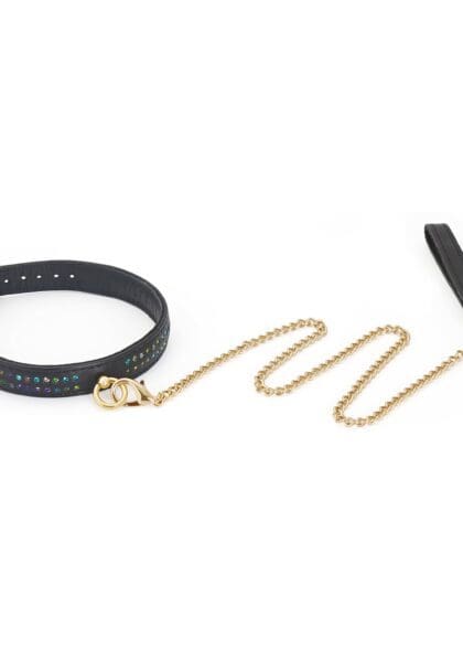 Obróżka Ze Smyczą Shining Girl Collar And Leash Liebe Seele