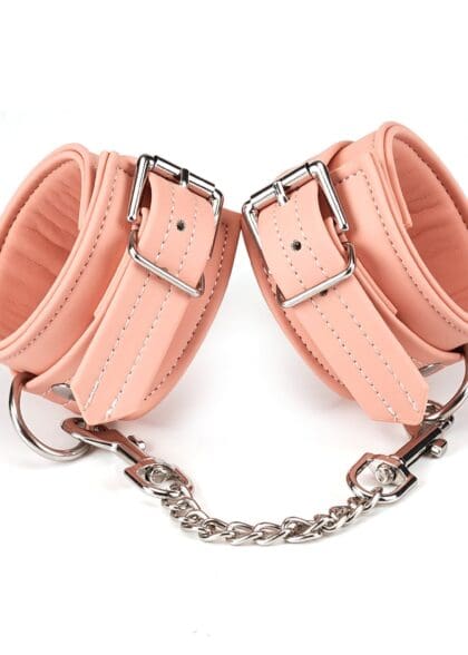 Kajdanki Pink Organosilicon Wrist Cuffs Liebe Seele