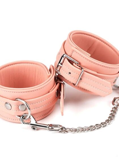 Kajdanki Pink Organosilicon Ankle Cuffs Liebe Seele