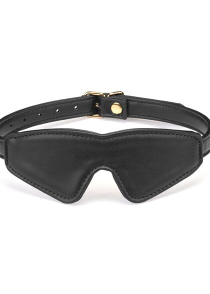 Maska Na Oczy Black Organosilicon Blindfold Liebe Seele