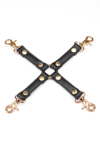 Uprząż Bondage Black Organosilicon Hogtie Liebe Seele