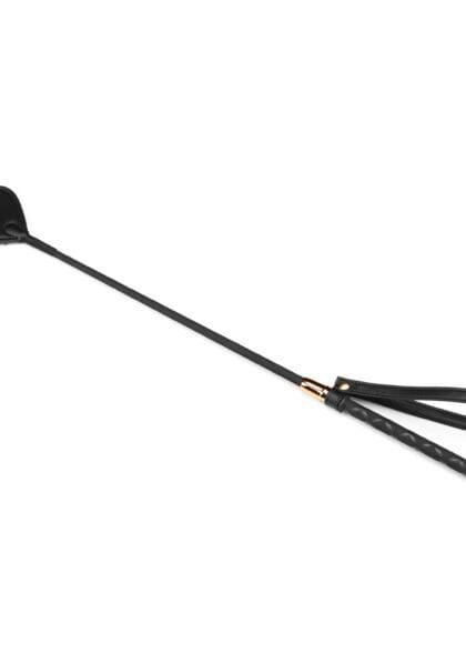 Szpicruta Black Organosilicon Riding Crop Liebe Seele