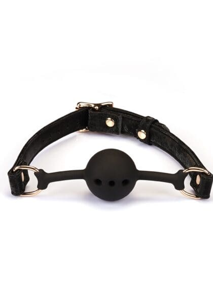 Knebel Boudoir Amor Black Ball Gag Liebe Seele