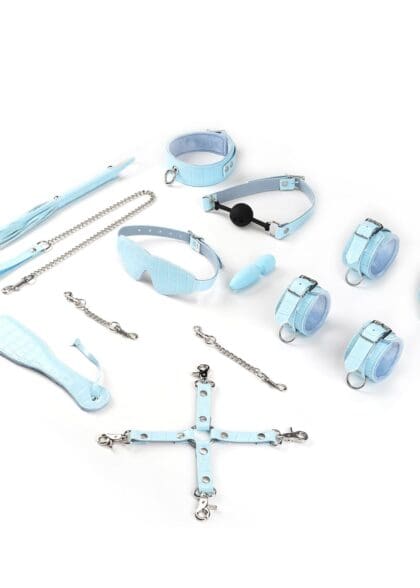 Zestaw Bondage Macaron 9Pcs Bondage Kit-Mint Liebe Seele