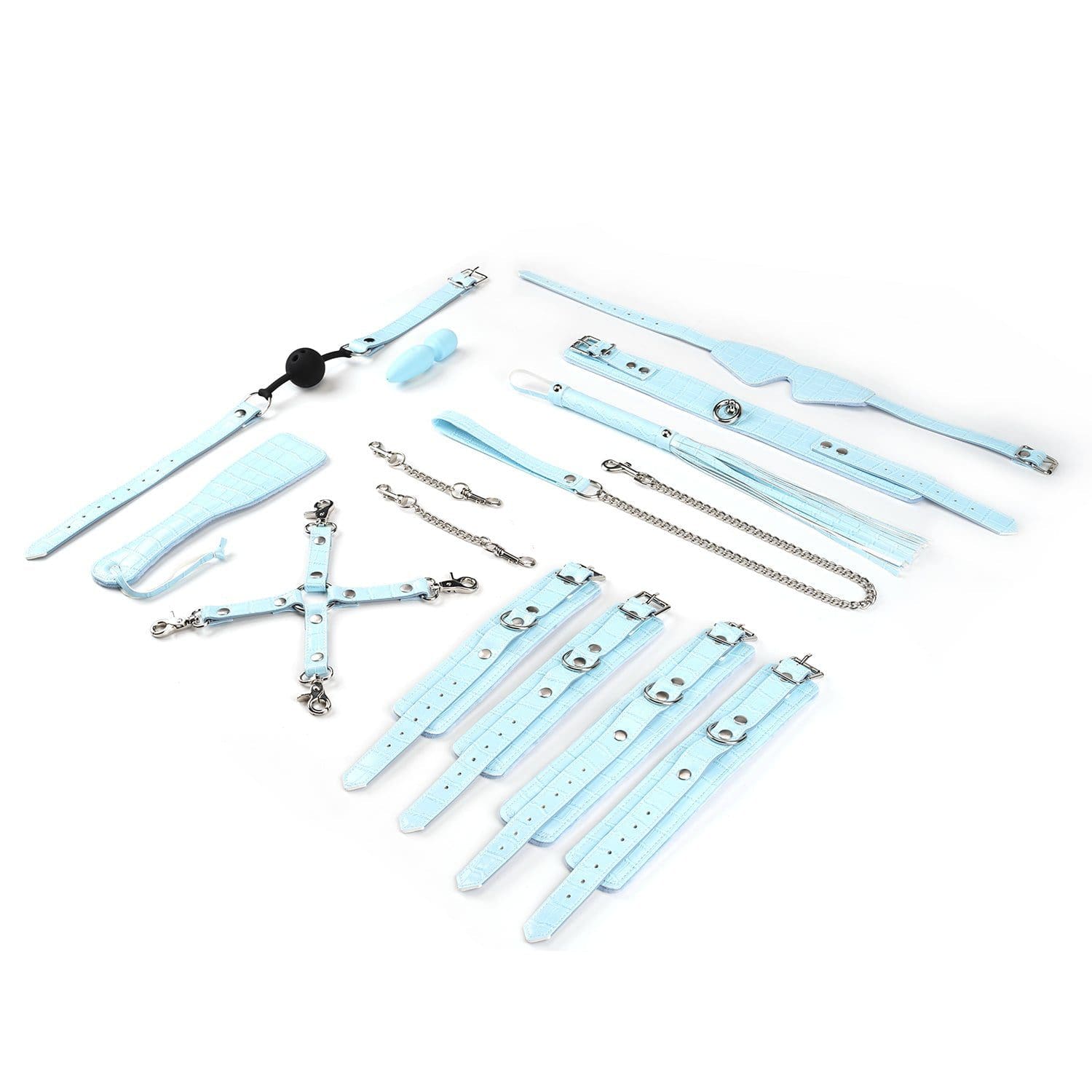 Zestaw Bondage Macaron 9Pcs Bondage Kit-Mint Liebe Seele 5 Zestaw Bondage Macaron 9Pcs Bondage Kit-Mint Liebe Seele