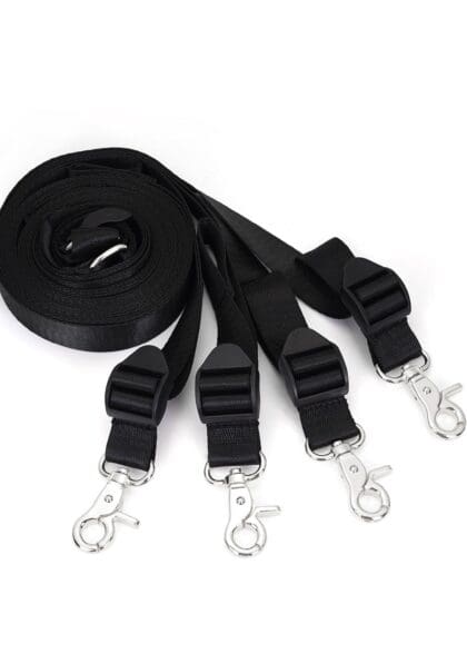 Underbed Webbing Accessory With Clips In Silver Liebe Seele