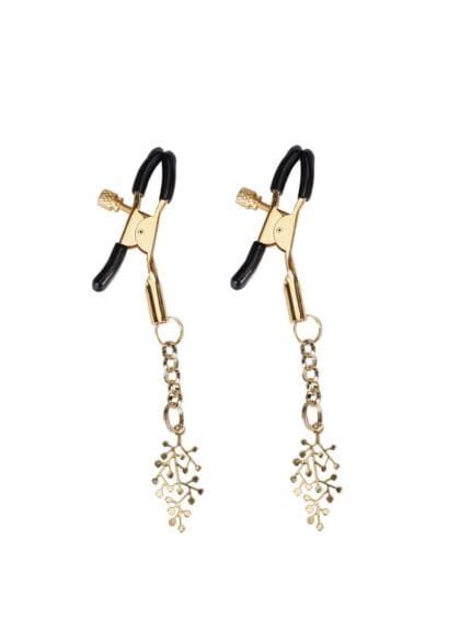 Klamerki Na Sutki Gold Rose Tree Nipple Clamps Liebe Seele