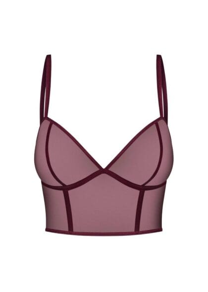 Półgorset Gwen Burgundy M Promees 15 Półgorset Gwen Burgundy M Promees