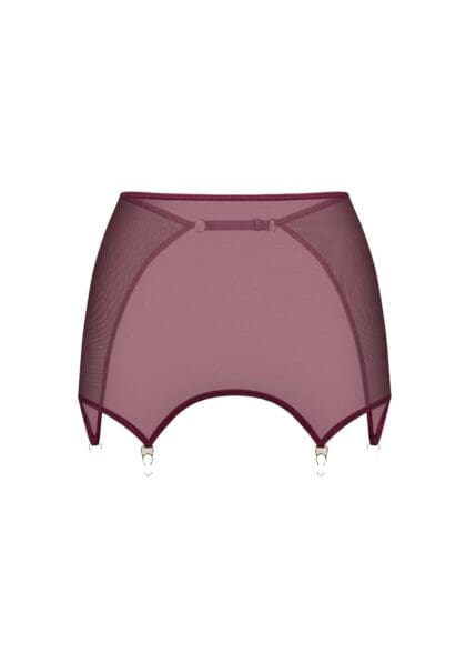 Pas Do Pończoch Gwen Burgundy Xs/S Promees