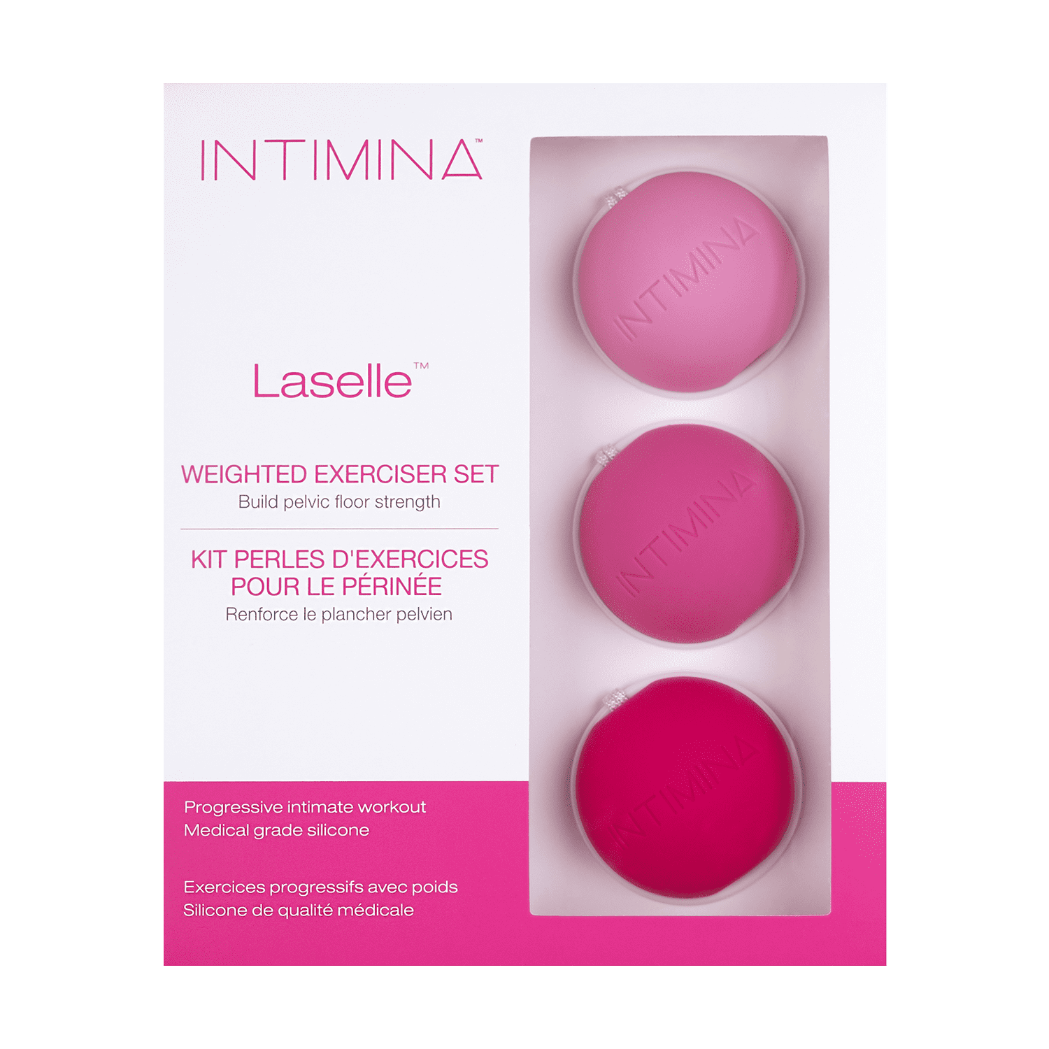 Kulki Do Ćwiczeń Mięśni Kegla Laselle Kegel Routine Intimina