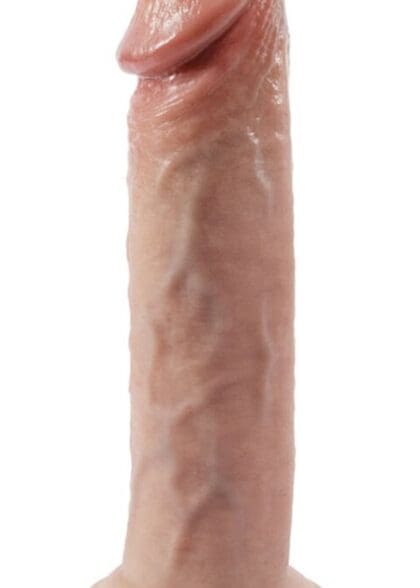 Dildo 19 cm Premium Real Skin Model 2 (7,5") Flesh Silexd