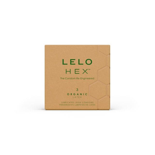 Prezerwatywy organiczne HEX Organic Condoms 3 pack LELO