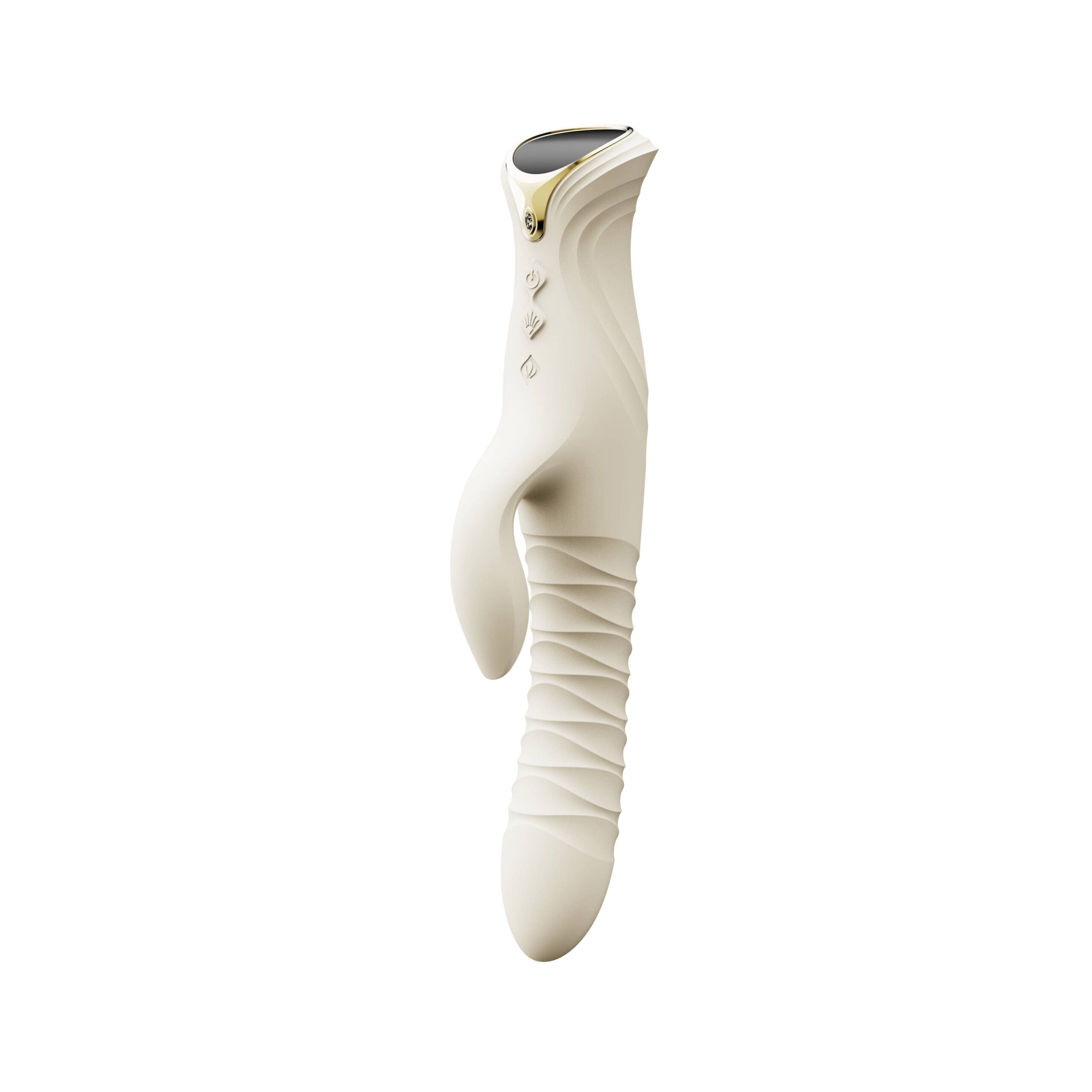 Wibrator króliczek Mose 2 Ivory White Zalo 6 Wibrator króliczek Mose 2 Ivory White Zalo