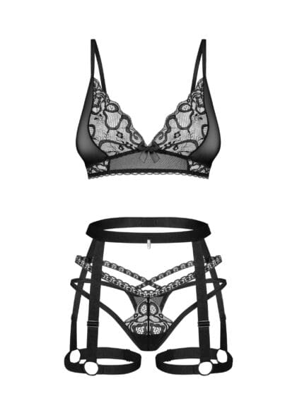 Komplet 3-częściowy M/L Blomentis Obsessive