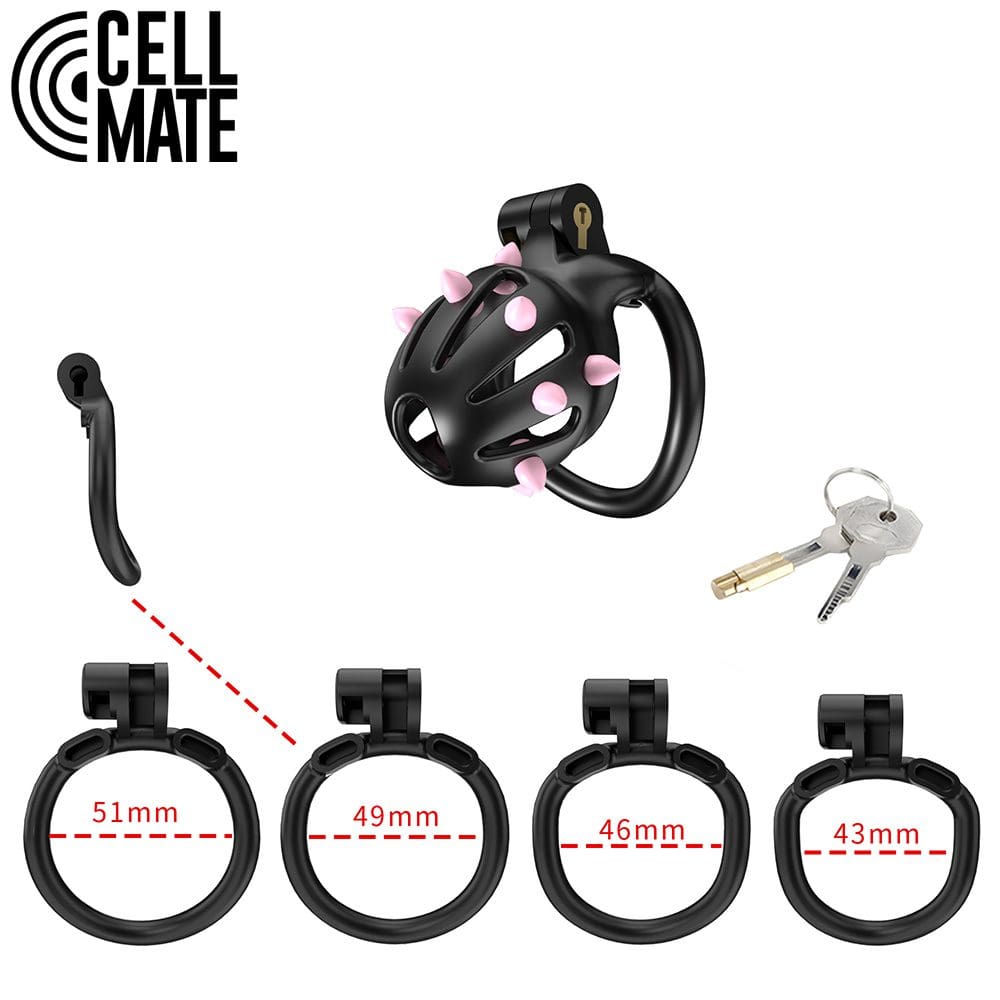 Pas cnoty FlexiSpike Chastity Cage Size 0 CELLMATE 6 Pas cnoty FlexiSpike Chastity Cage Size 0 CELLMATE