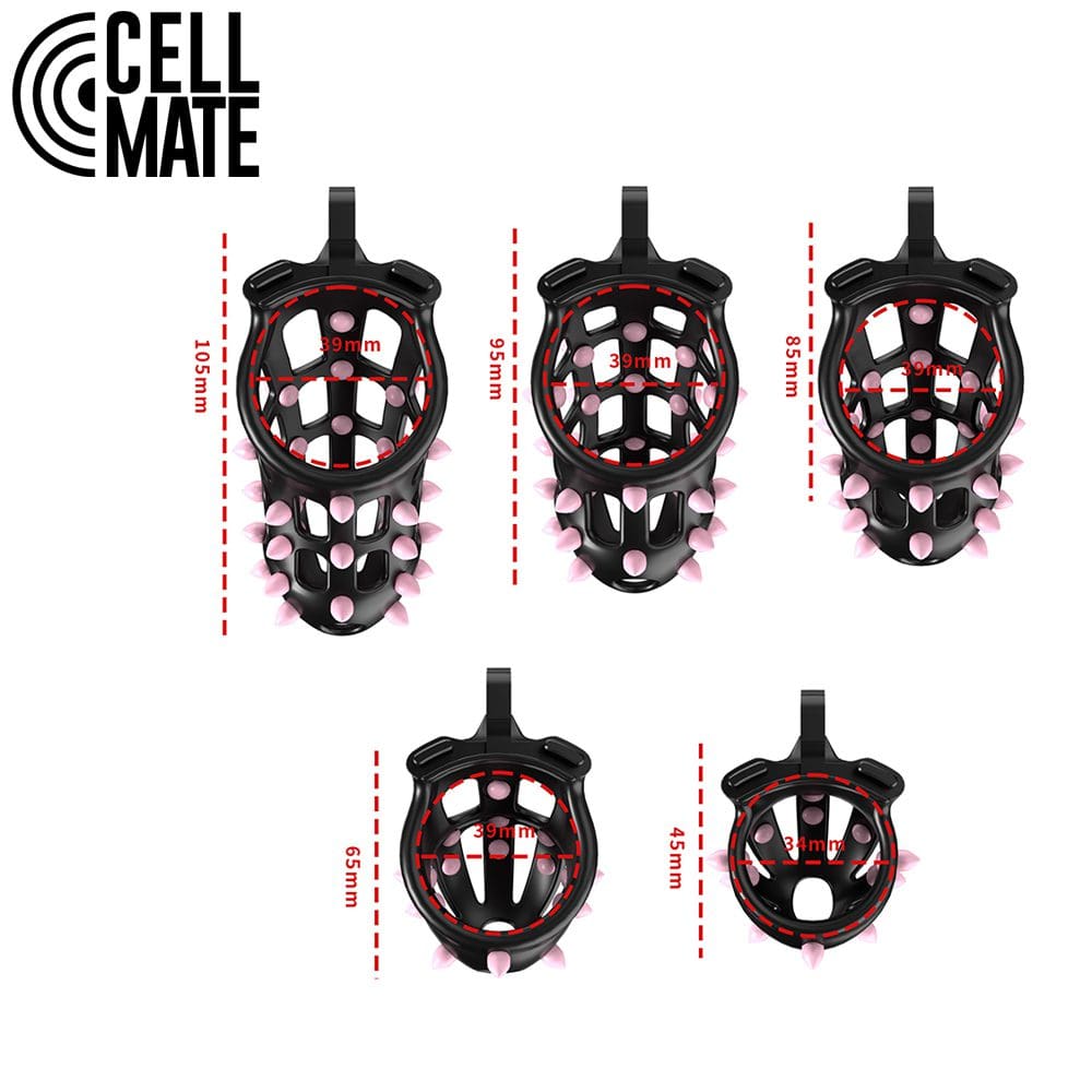 Pas cnoty FlexiSpike Chastity Cage Size 0 CELLMATE 7 Pas cnoty FlexiSpike Chastity Cage Size 0 CELLMATE