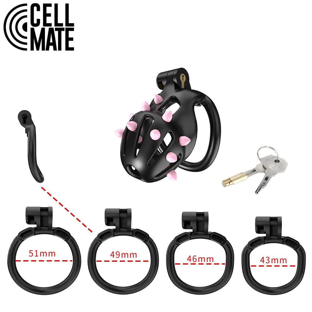Pas cnoty FlexiSpike Chastity Cage Size 1 CELLMATE 5 Pas cnoty FlexiSpike Chastity Cage Size 1 CELLMATE