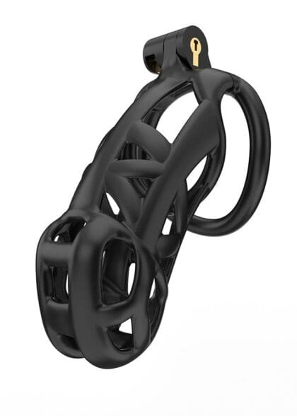 Pas cnoty Guardian Chastity Cage Black Size 4 CELLMATE