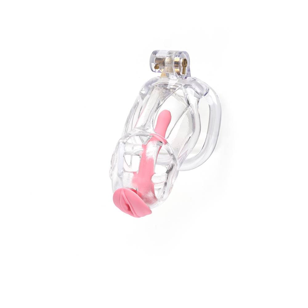 Pas cnoty Guardian Chastity Cage Clear Size 2 CELLMATE