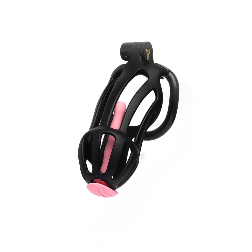 Pas cnoty Centurion Chastity Cage Black Size 4 CELLMATE