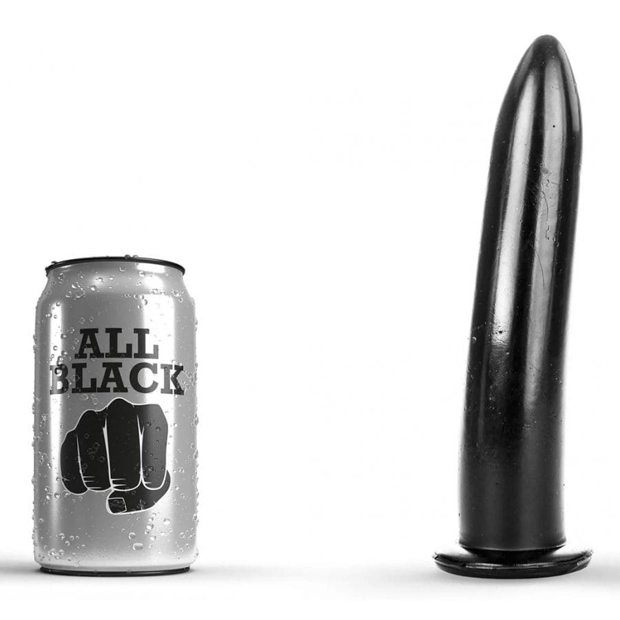 Dildo AB06 Bullet 19 x 3.7cm All Black 5 Dildo AB06 Bullet 19 x 3.7cm All Black