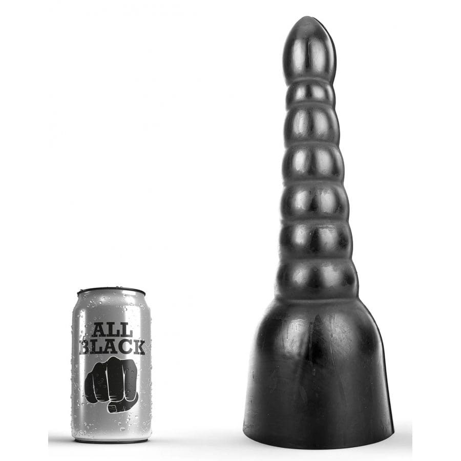 Dildo AB17 Bole 22 x 6.5cm All Black 5 Dildo AB17 Bole 22 x 6.5cm All Black