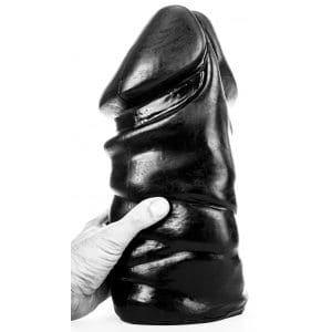 Dildo AB60 Goofy 30 x 15.5cm All Black 6 Dildo AB60 Goofy 30 x 15.5cm All Black