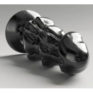 Korek analny Steroid ABS22 Shuttlecock 23 x 9cm All Black 6 Korek analny Steroid ABS22 Shuttlecock 23 x 9cm All Black