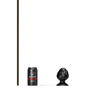 Korek analny Steroid ABS24 The Dumbbell 10 x 8cm All Black 6 Korek analny Steroid ABS24 The Dumbbell 10 x 8cm All Black