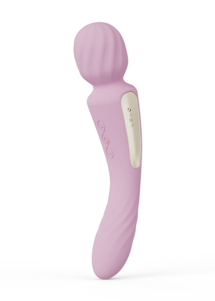 Podwójny wibrator różdżka sterowany aplikacją Switch Soft Pink Lelo