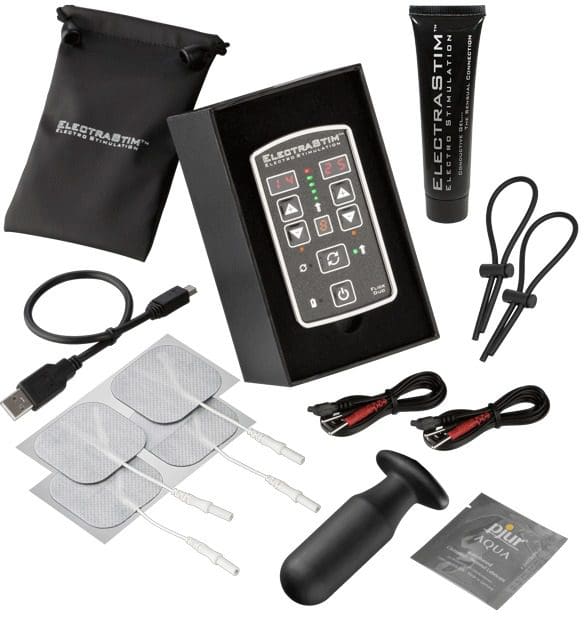 Zestaw Z Jednostką Sterującą Do Elektrostymulacji Flick Duo Em-80-M ElectraStim 8 7434 1