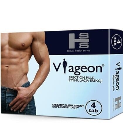Viageon Suplement Diety Ułatwiający Erekcję 4Tabletki SHS