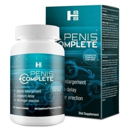 Penis Complete Tabletki Na Potencję, Przedwczesny Wytrysk Oraz Powiększanie Penisa 60Sztuk SHS