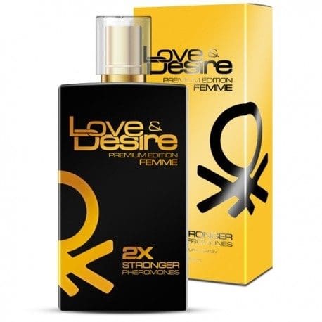 Perfumy Z Feromonami Damskimi Love&Desire Gold Femme 100Ml SHS 5 Perfumy Z Feromonami Damskimi Love&Desire Gold Femme 100Ml SHS