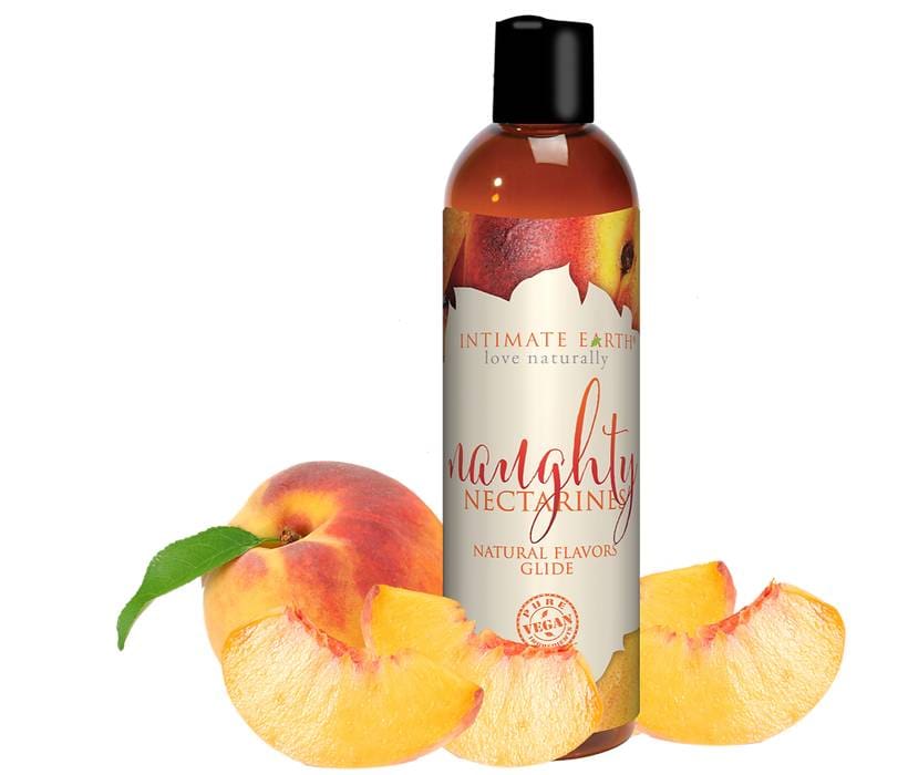 Naughty Nectarines Natural Flavors Glide 120Ml Intimate Earth 4 Naughty Nectarines Natural Flavors Glide 120Ml Intimate Earth